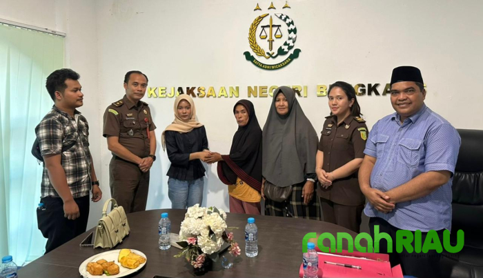 Kejari Bengkalis Hentikan Kasus Pidana Kekerasan Terhadap Anak Secara keadilan restoratif