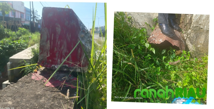 Diduga proyek pelebaran Jalan Perawang gunakan besi bekas, PPRI: Blacklist PT Mekar Abadi