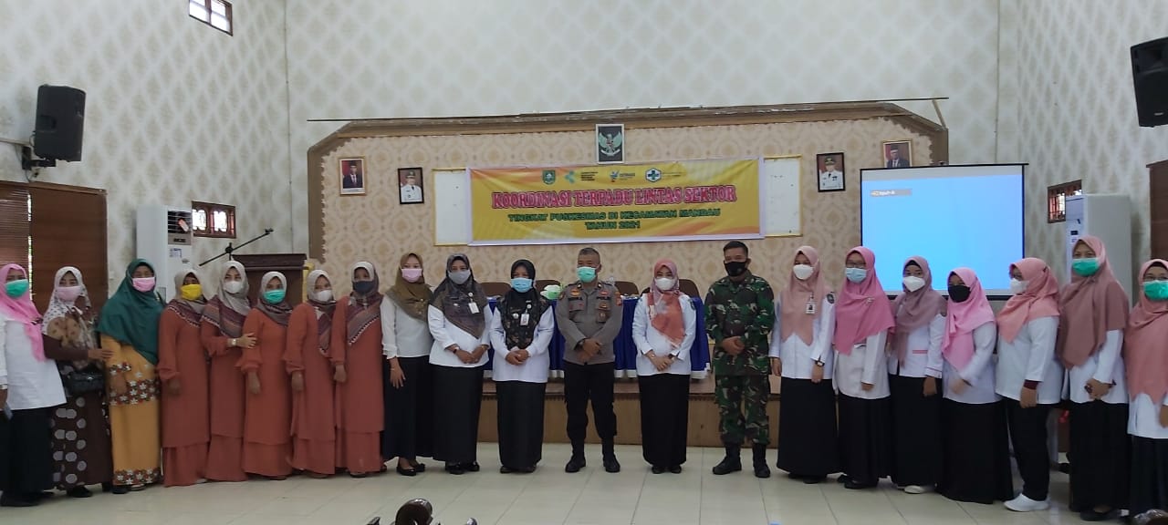 Loka Karya Mini Lintas Puskesmas Dibuka Camat Mandau