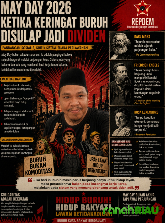 May Day 2026: Ketika Keringat Buruh disulap Jadi Dividen