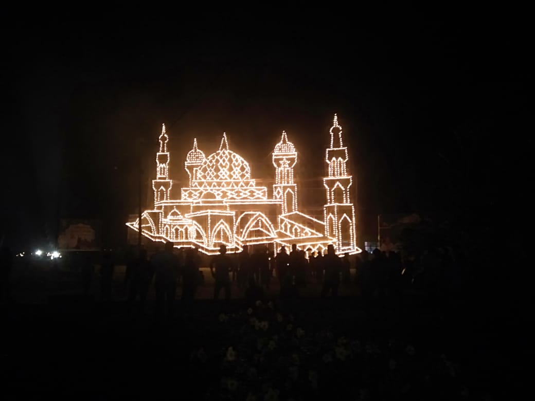 Utamakan Prokes, Tradisi Festival Lampu Colok Bengkalis Tetap Ada Penilaian