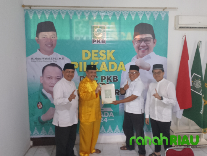 Ikhtiar menuju Pekanbaru 1, Endang Sukarelawan jemput Form dukungan di DPC PKB Pekanbaru 