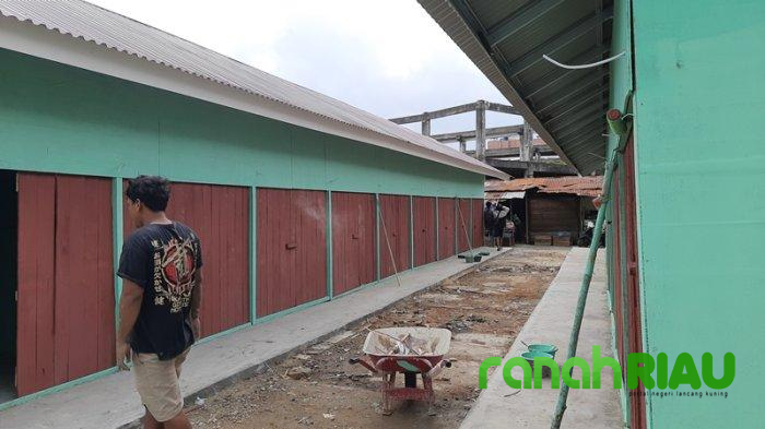 Pemko Pekanbaru targetkan Kios sementara Cik Puan sudah bisa ditempati Pekan ini