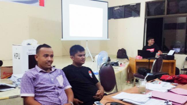 PPK Kuantan Mudik Sukses Melaksanakan Rapat Pleno Terbuka Pemilu Serentak 2019