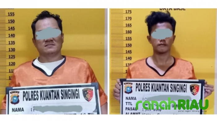 Dua Agen Chip Higgs Domino, Dicokok Satreskrim Polres Kuansing