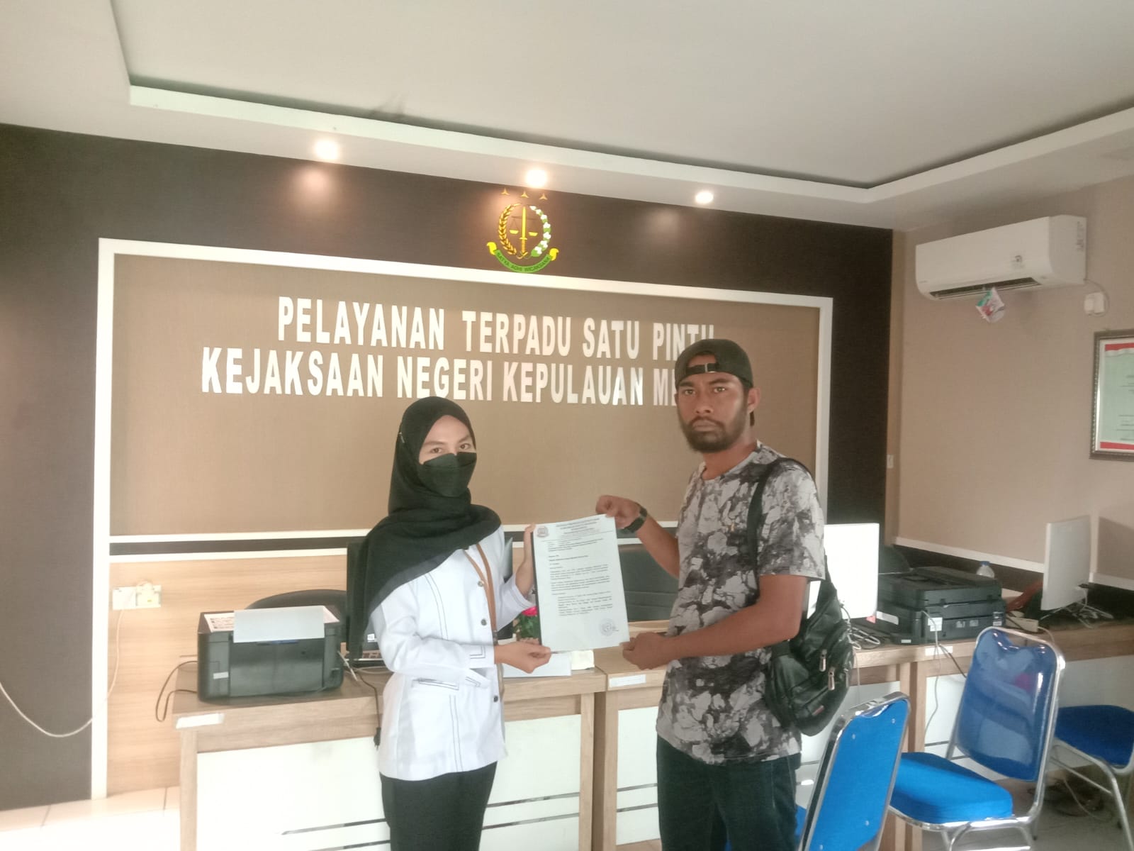 Dinas PUPR Meranti Diduga KKN. LSM Forkorindo Resmi Laporkan Ke Kejari