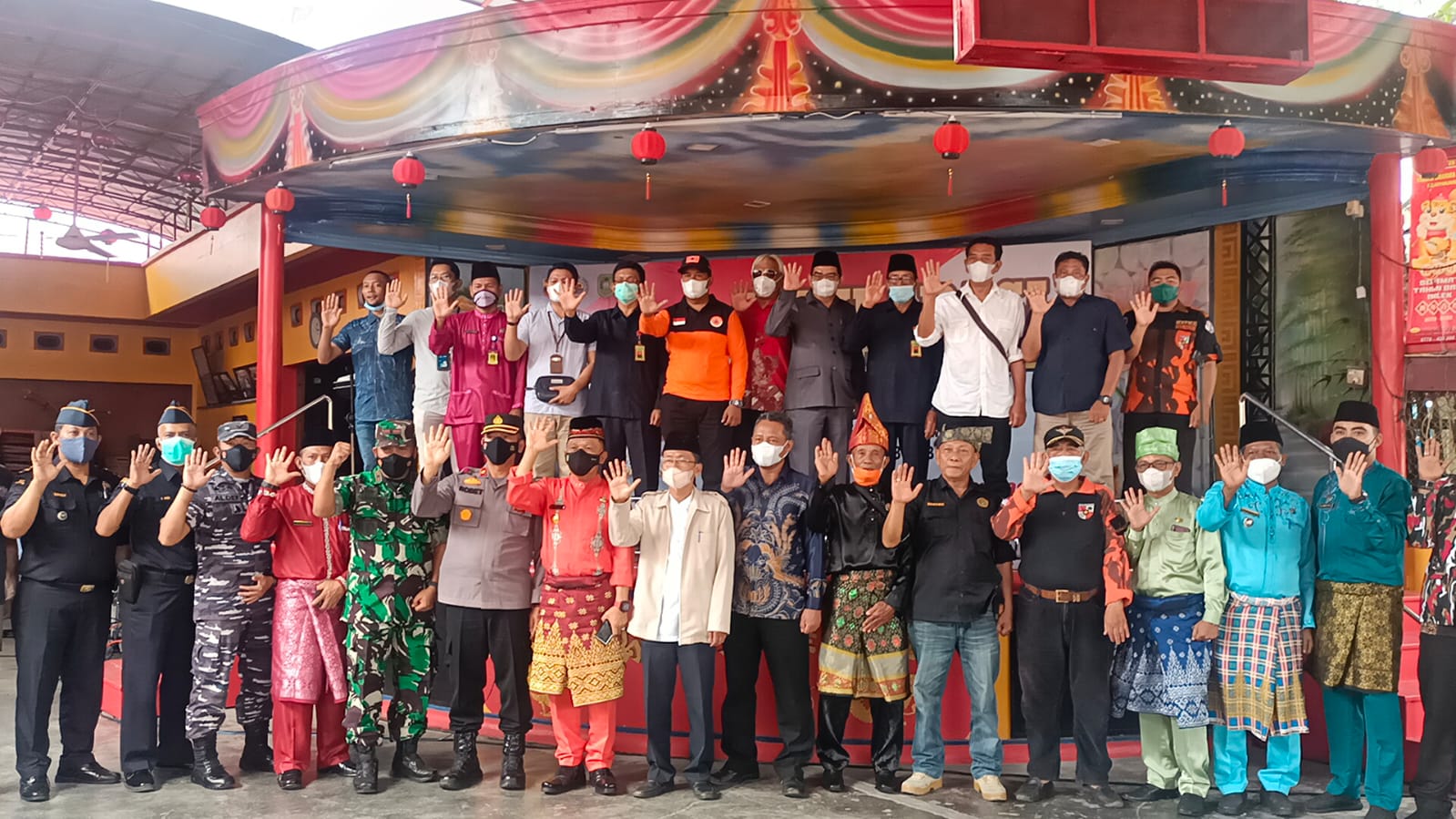 AKBP (Purn) H.Asmar Menghadiri Deklarasi Kampung Pancasila