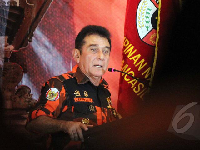 Instruksi pucuk Pimpinan tertinggi Pemuda Pancasila terhadap insiden yang terjadi di Gedung DPR