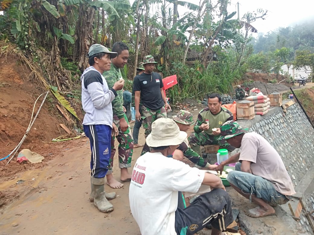 Satgas TMMD Berharap, Pembangunan TPJ Ada Kesinambungan