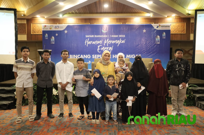 Harmoni Merangkai Energi, PHR Santuni Anak Yatim dan Janda Wartawan