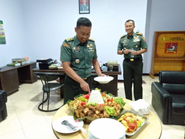 Prajurit Korem Rayakan Usia Baru Kasrem 084/Bhaskara Jaya