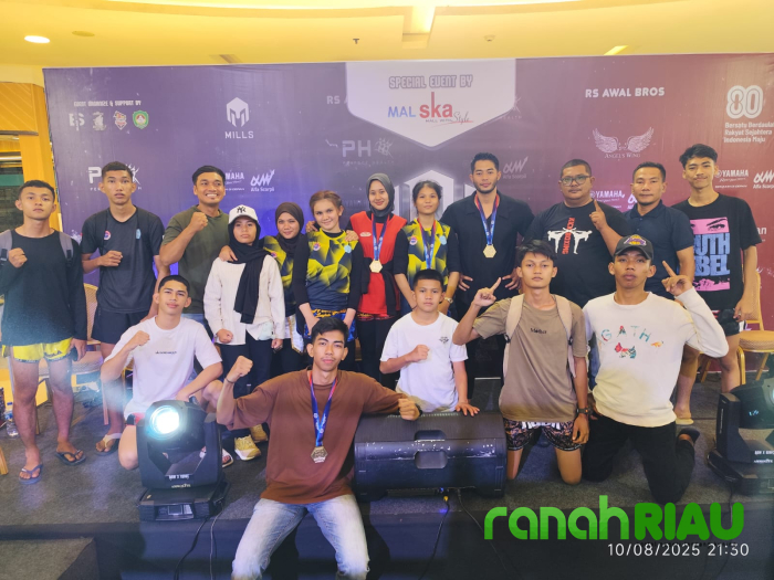 Atlet Kickboxing Bengkalis Meraih Juara di Event SKA Sport Show Fight Season II 2025 Pekanbaru
