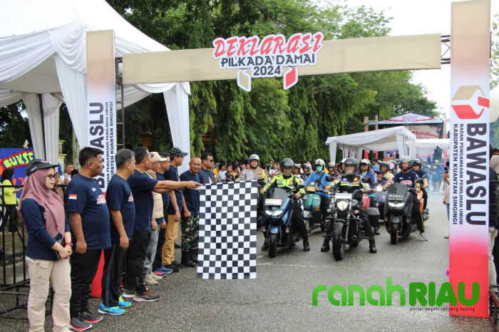 Deklarasi Pilkada Damai, Bawaslu Kuansing Ajak Masyarakat Aktif Awasi Pilkada