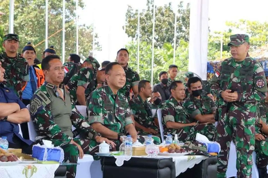 Dankopasgat Bersama Kasau Dampingi Panglima TNI