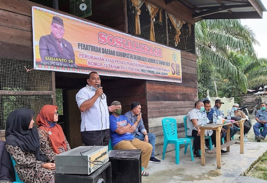 Susianto : Pentingnya Perda Terhadap Hukum Tentang Retribusi Jasa Usaha