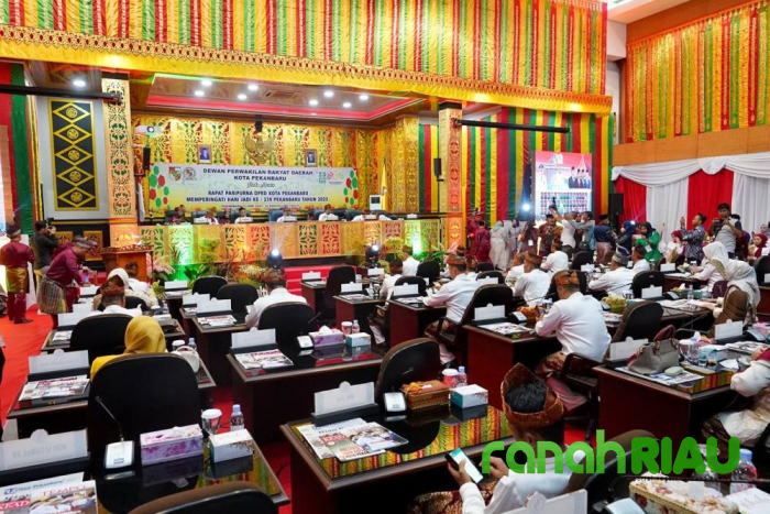 Paripurna Istimewa DPRD Kota Pekanbaru, Sempena hari Ulang Tahun yang ke 239