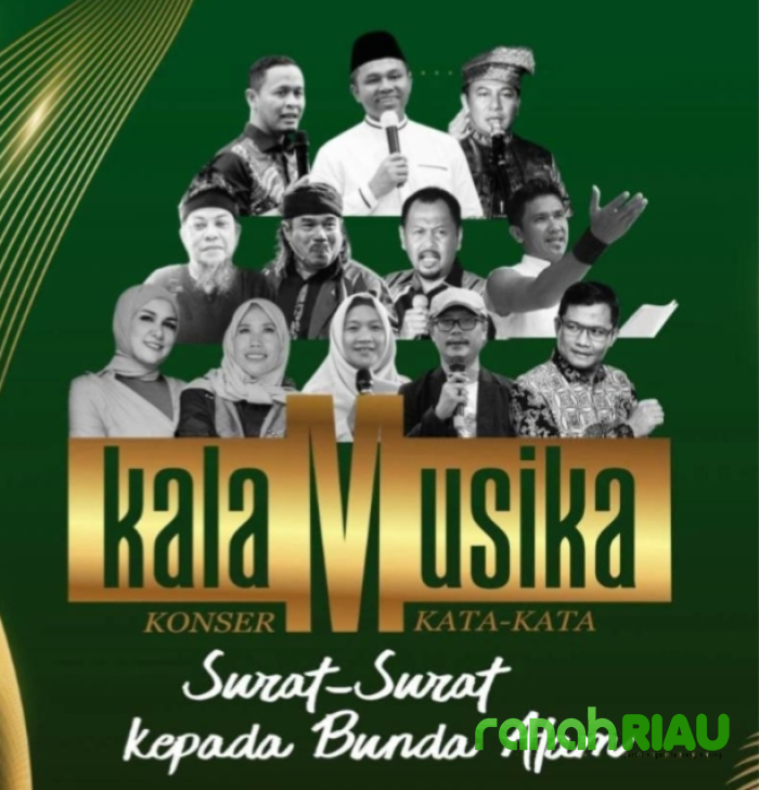 Gubri bacakan Puisi di Konser Kala Musika 2025, Hilang Rimba Hilang Bahasa pukau Pengunjung