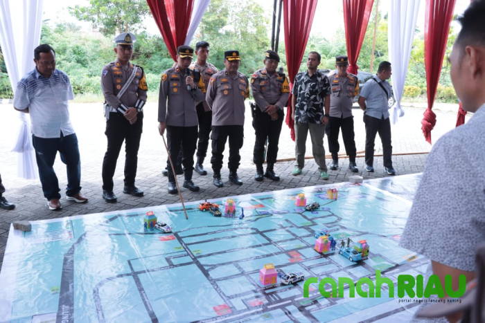 Kapolres Pimpin Apel Pengecekan dan TFG jelang Penetapan Paslon dan cabut nomor Urut Paslon Pilkada 