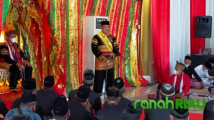 Kunker ke Kuansing, Kapolda Riau : Kuansing Berada dilevel 3 Jumlah Capaian Vaksinasi