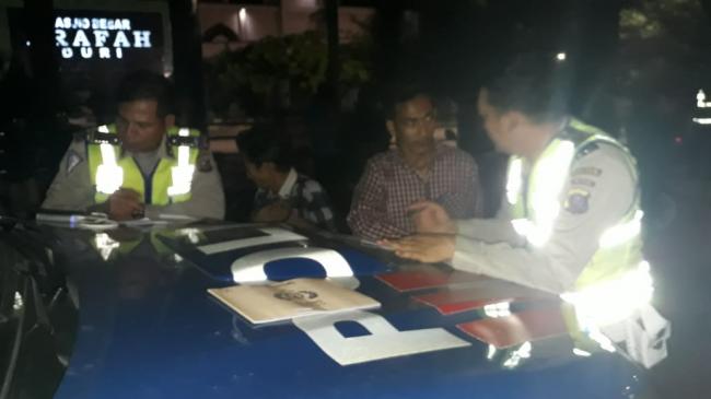 Balap Liar, 16 Unit Roda Dua Terjaring Patroli K2YD Polsek Mandau 