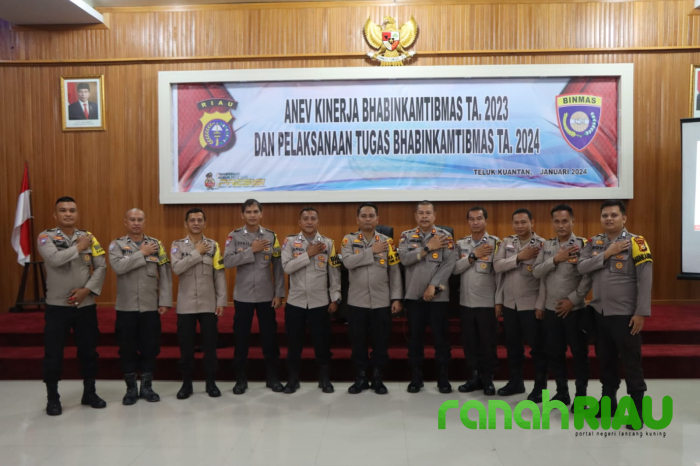 Bripka Eky Boy Venalosa Mendapat Apresiasi Dari Kapolres Kuansing Atas AVEV Kinerja