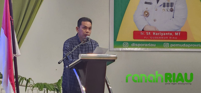 Pesan Kadispora Riau di Acara Jambore dan Bakti Pemuda antar daerah 2024