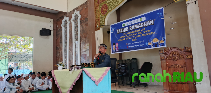 Tarhib Ramadhan dan Pelantikan Amil bersama Mutiara Global Islamic School