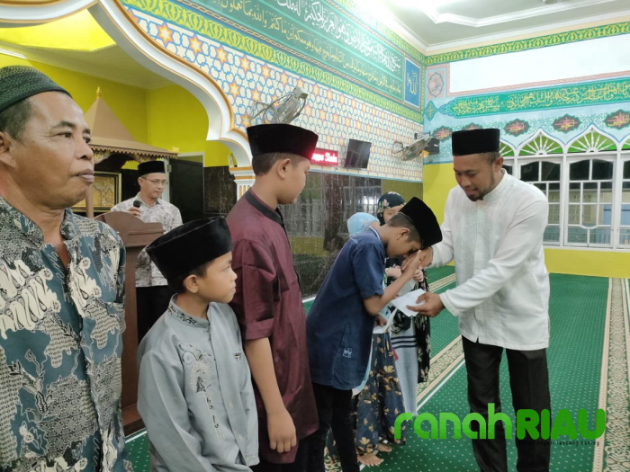 Pemdes Jangkang Gelar Safari Ramadhan 1443 H Bersama Kapolres Bengkalis