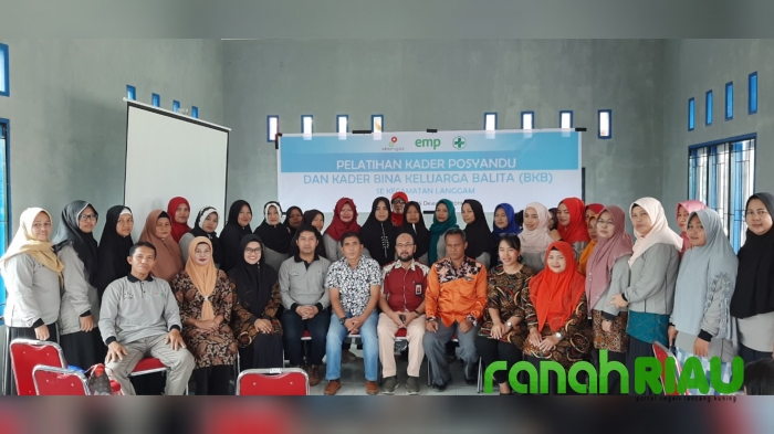 EMP Bentu Ltd Adakan Pelatihan Kader Posyandu dan BKB se-Kecamatan Langgam