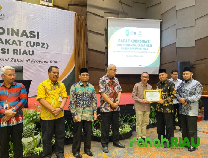 Dukung Payroll System, BRK Syariah dapat Penghargaan dari BAZNAS Provinsi Riau 