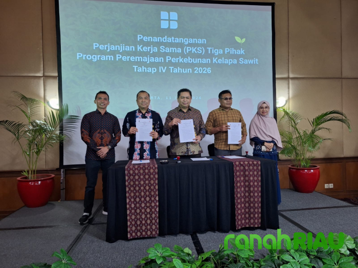 BRK Syariah Fasilitasi Penyaluran Dana PPKS untuk 16.021 Hektare Lahan Sawit di Riau
