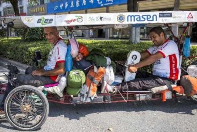 Punya Mimpi Seperti Ibnu Batutah, Pria Difabel asal Maroko ini Jelajahi Cina