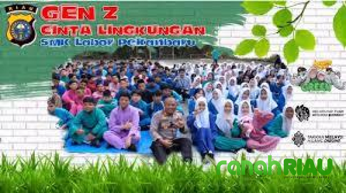 Paparan Kombes Anom dalam Program Green Policing di Kalangan Pelajar SMK Labor Pekanbaru 