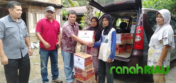 DPC PDIP Kuansing Peduli, 9 Kecamatan Yang Terendam Banjir Terima Bantuan