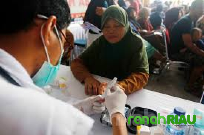50 Persen Puskesmas di Riau sudah Laksanakan Program Pemeriksaan Kesehatan Gratis