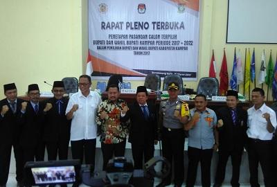 Ditetapkan Menang, Pasangan aziz-Catur Siap Rangkul Lawan Politiknya