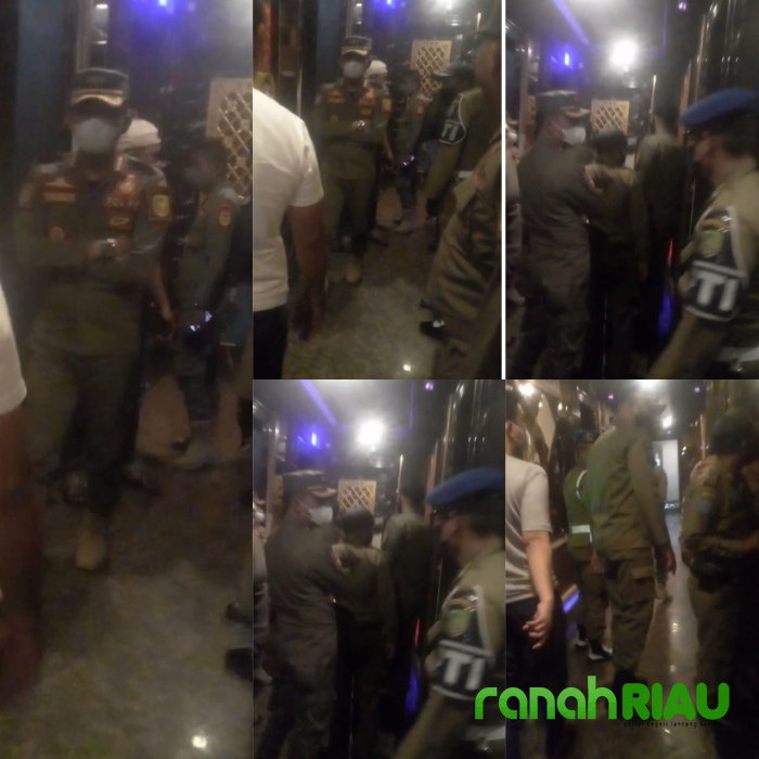 Razia Satpol PP di tempat Hiburan malam, diduga sering dikunjungi anak dibawah umur