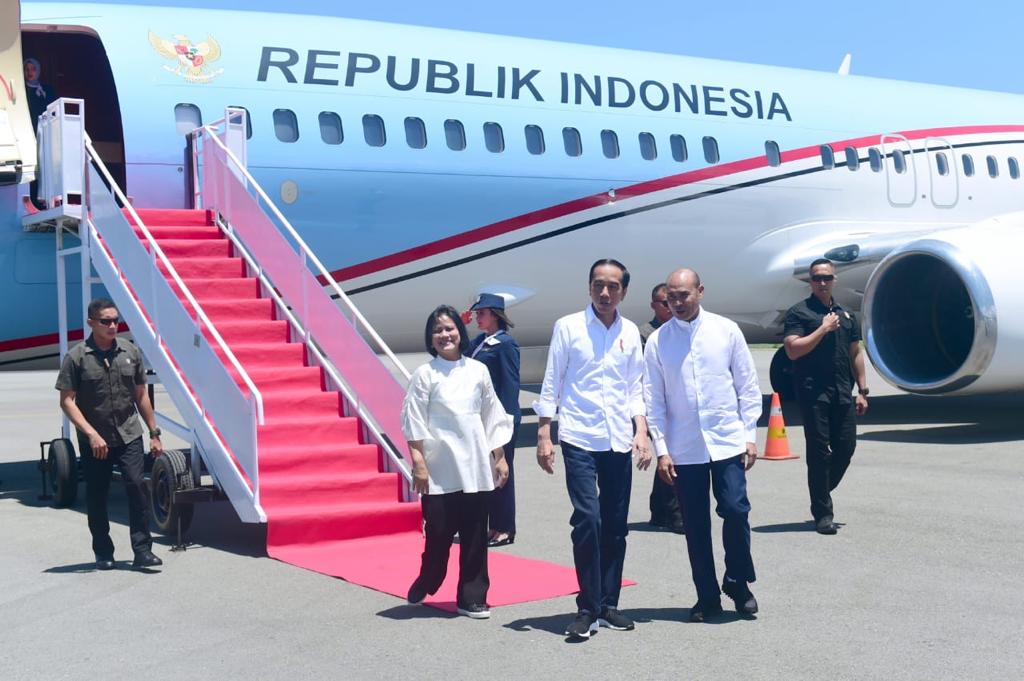 Presiden dan Ibu Negara Bertolak ke Labuan bajo