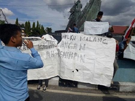 Beraksi Di Tugu zapin, HIPEMAROHI Bersuara Lantang Tuntut ini..
