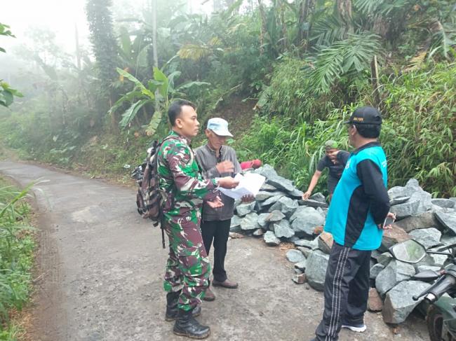 Dinas PUPR Laporkan Material Aspal Jalan