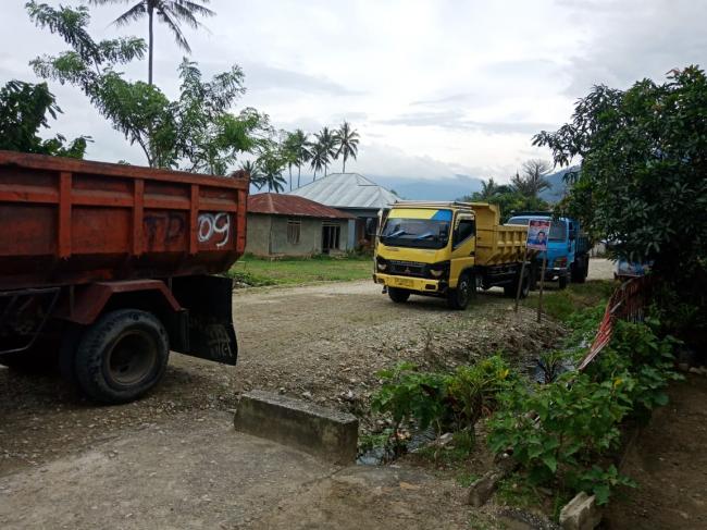 Ini Dia Pasukan Pengangkut Material yang Sudah Siap Bantu TMMD 104 Donggala