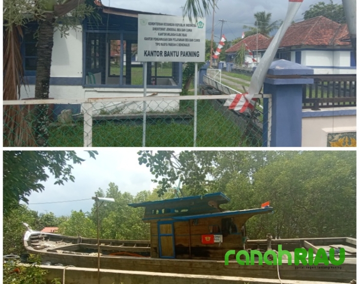 Bea Cukai Sungai Pakning Cegah Wartawan Dokumentasikan Barang Bukti