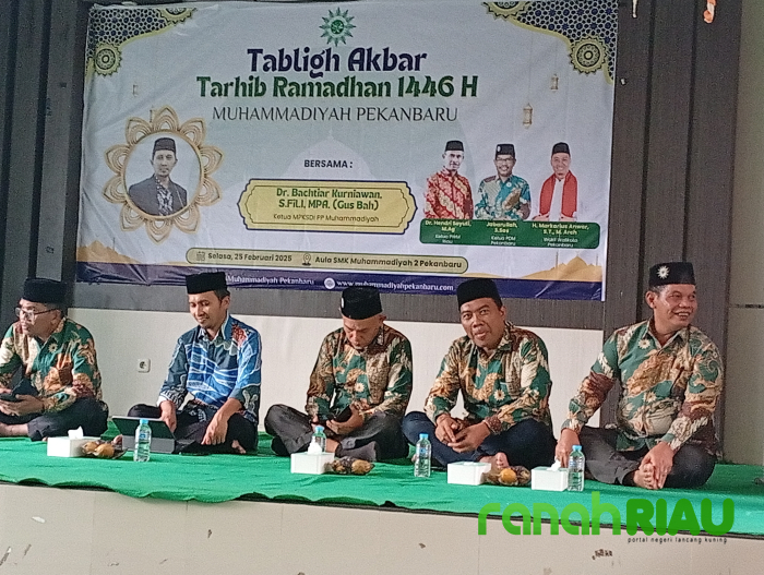Gelar Tabligh Akbar, PDM Kota Pekanbaru sambut Ramadhan bersama Wakil Wali Kota Pekanbaru
