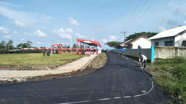 Berkat TMMD Ke 104 Kodim 0824 Sekarang Menjadi Halus Jalannya