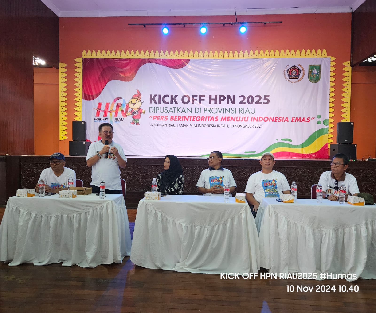 Wartawan Terindikasi Korupsi dilarang Terlibat Peringatan HPN