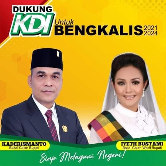 Sah, Kaderismanto-Iyeth Bustami Melenggang Di Pilkada Bengkalis