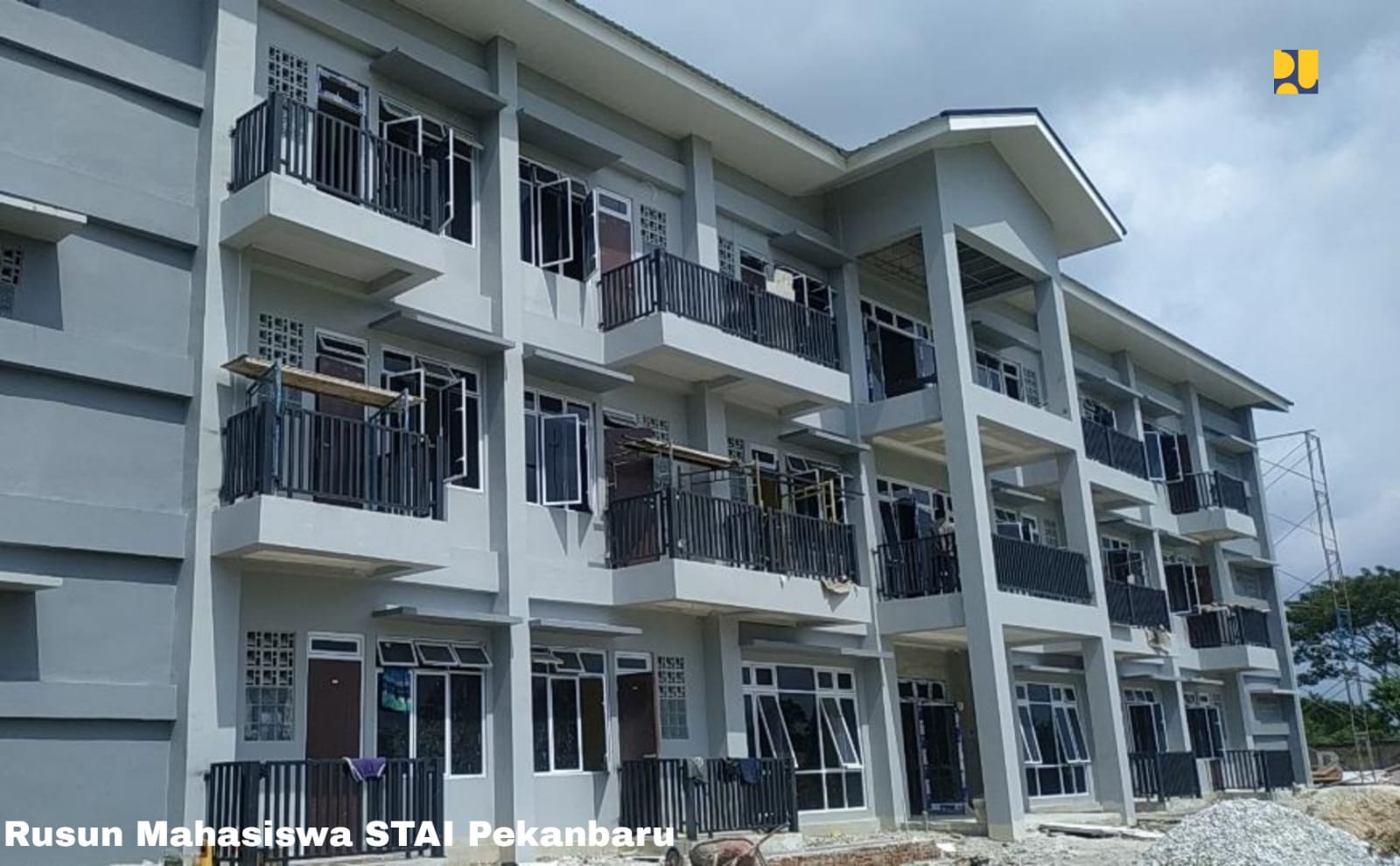 Kementerian PUPR selesaikan dua Rusun lembaga Pendidikan di Pekanbaru