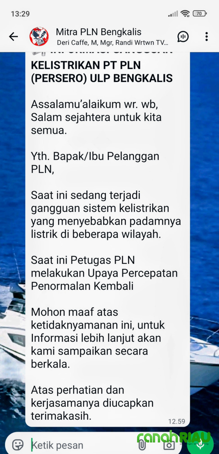 Dalam Sepekan Listrik Mati Berulang, Barang Elektronik Warga Jadi Rusak