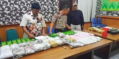 Polda Riau Gunakan Cara Ini Musnahkan Barbuk Sabu dan Ekstasi...