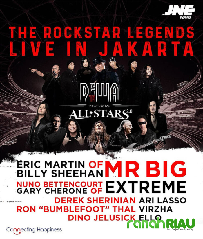 Dewa 19 Feat Allstars 2.0 Gandeng JNE sebagai Mitra Logistik Resmi 